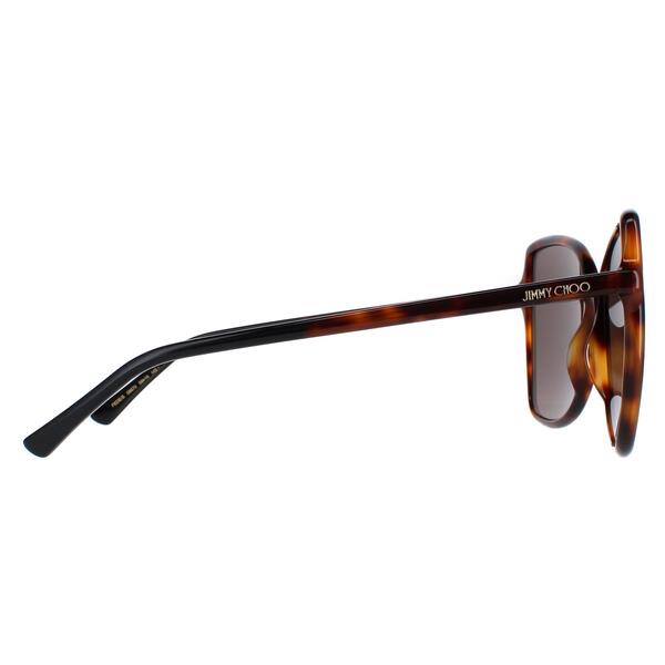 Jimmy Choo Fede/S brown women sunglasses, imported from the UK