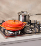 Le Creuset cast iron shallow casserole dish 22cm - British product