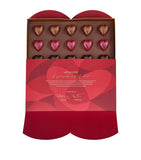 Neuhaus Love Letter Box heart-shaped assorted chocolates 142g, imported from the UK