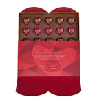 Neuhaus Love Letter Box heart-shaped assorted chocolates 142g, imported from the UK