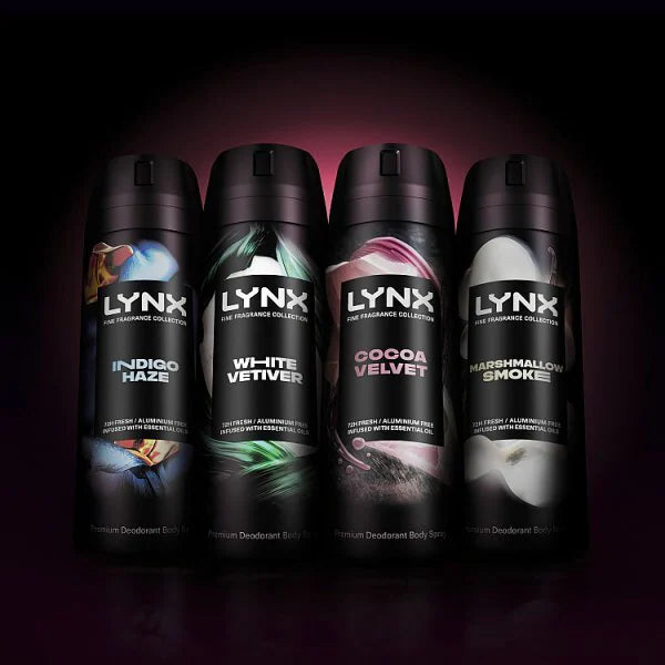 Lynx Cocoa Velvet body spray 150ml, UK version