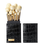 Vieve 14-piece makeup brush set with luxury canister (British brand)