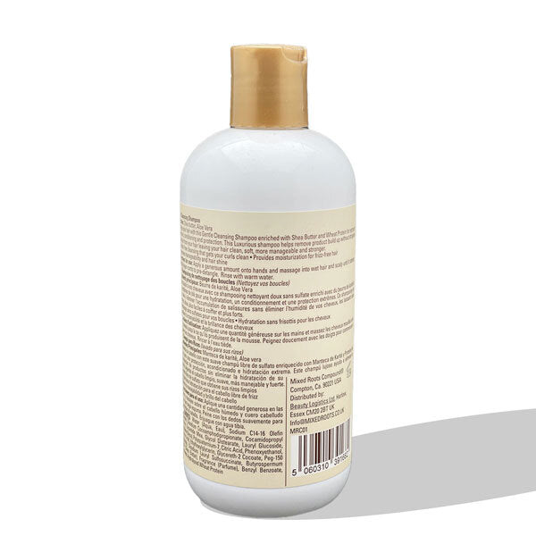 Mixed Roots Curls Shampoo Shea Butter Aloe Vera, imported from the UK