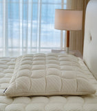 Colunex cotton anatomical pillow with bamboo aloe vera cover, 37cm x 54cm - British product