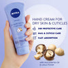 NIVEA Smooth Hands Nail Care Hand Cream 100ml (British brand)