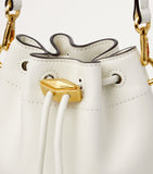 Jimmy Choo mini leather cinch bucket bag, UK version