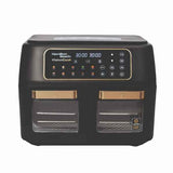 Hamilton Beach VisionCook Dual Air Fryer 11L Matte Black, UK version