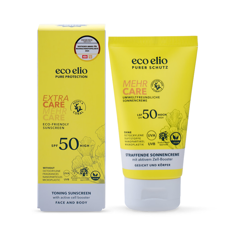 eco elio Extra Care sunscreen (British brand)