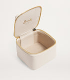 Harrods smooth leather trinket box, UK version
