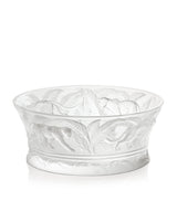 Harrods Crystal Jungle Bowl with Panther Etching, 25cm- Buy online at McGrocer
