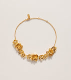 Chloé Bouquet choker necklace gold tone, imported from the UK