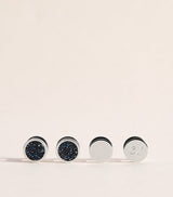 Harrods Babette Wasserman Crystal-Embellished Moondust Cufflinks- Buy online at McGrocer