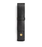 Harrods leather pen sleeve with engraved logo, UK version