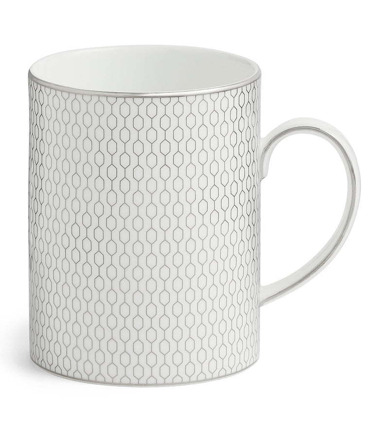 Wedgwood Gio Platinum mug 8cm (British brand)