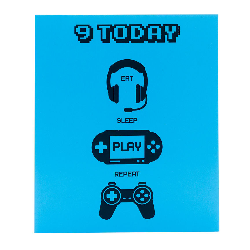 George Home Graphic Game Design Birthday Card - McGrocer