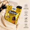 Banana snack coated in Belgian dark chocolate 250g, UK version