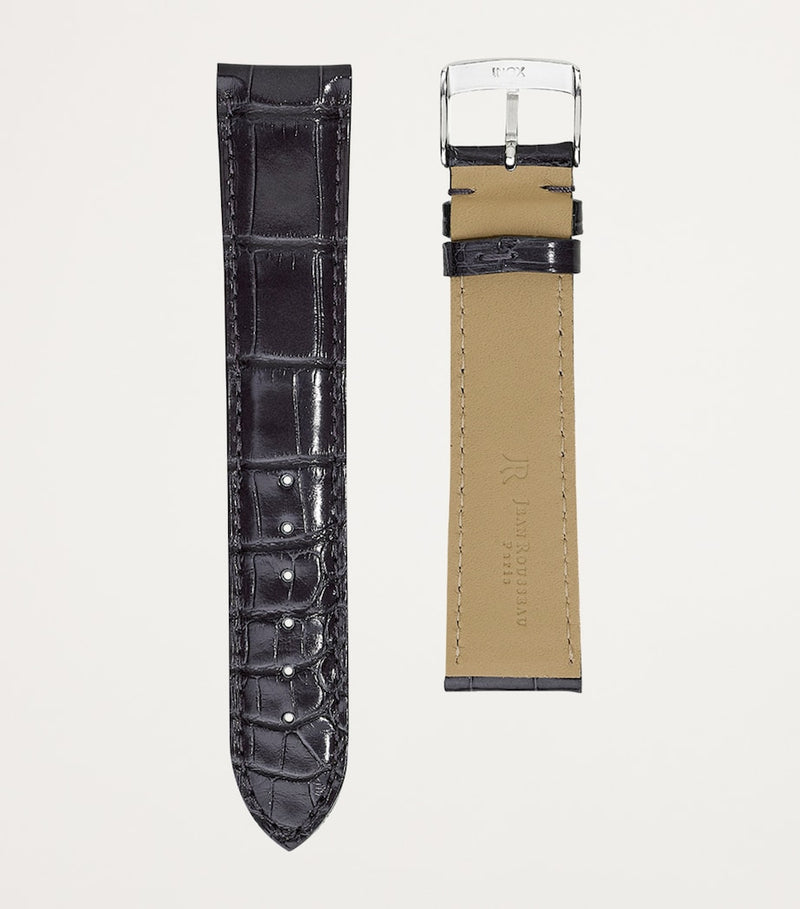 Jean Rousseau alligator leather watch strap 17mm, UK version