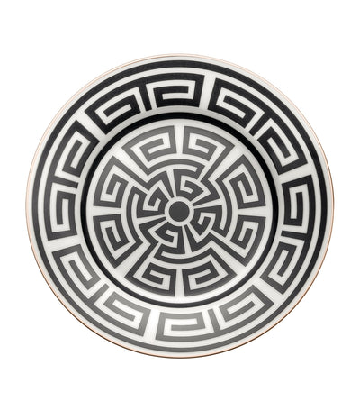 Harrods GINORI 1735 Labirinto Nero Porcelain Dessert Plate 22cm- Buy online at McGrocer