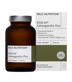 Wild Nutrition KSM-66 Ashwagandha Plus 60 capsules (British brand)