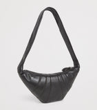 Lemaire medium grained leather croissant shoulder bag (British brand)