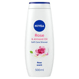 Superdrug Nivea Rose & Almond Oil Shower Gel 500ml- Buy online at McGrocer