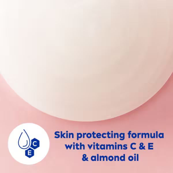 Nivea Rose & Almond Oil shower cream 500ml, imported from the UK