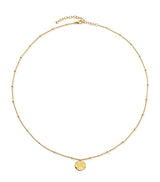 Harrods Monica Vinader Gold Vermeil MV Siren Muse Disc Chain Necklace- Buy online at McGrocer