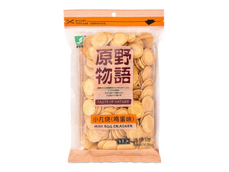 Country Wide mini egg crackers, egg flavour (British brand)