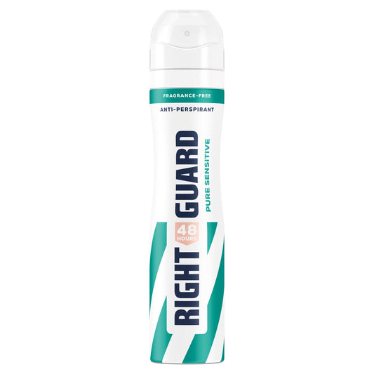 Right Guard Women Total Defence 5 Anti-Perspirant Deodorant, Pure 250ml