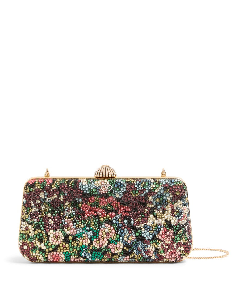 Valentino Garavani embellished Carry Secrets clutch bag, UK version