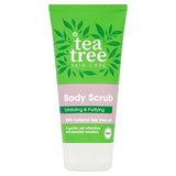 Superdrug Tea Tree Body Scrub Walnut Shell Exfoliator 150ml- Buy online at McGrocer