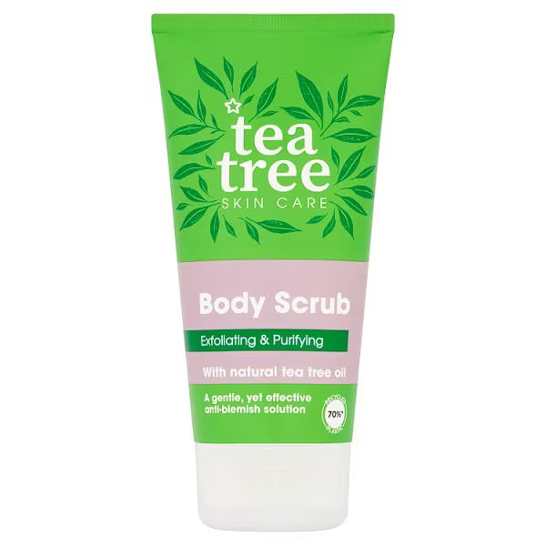 Tea Tree Body Scrub 150ml (British brand)