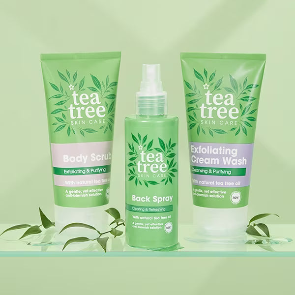 Tea Tree Body Scrub 150ml (British brand)