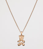 Chopard Happy Diamonds teddy necklace in rose gold - British product