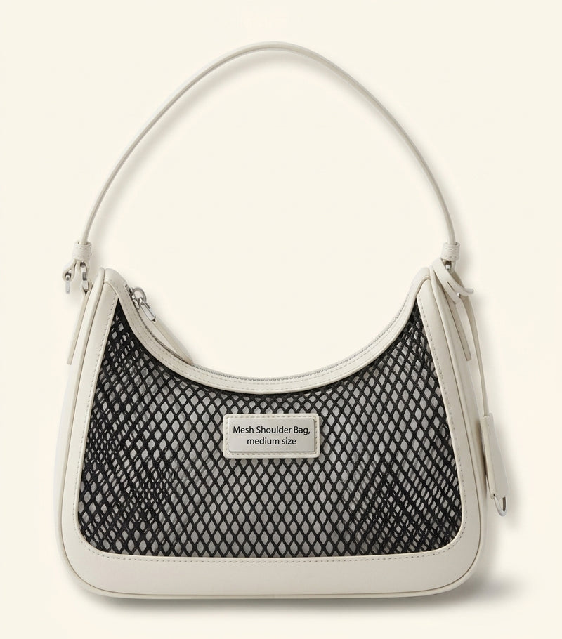 Prada Mesh Re-Edition 2005 shoulder bag H18cm W22cm - British product