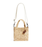Bonpoint raffia top-handle bag - British product