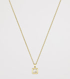 Chopard Happy Diamonds necklace 18kt yellow gold, imported from the UK