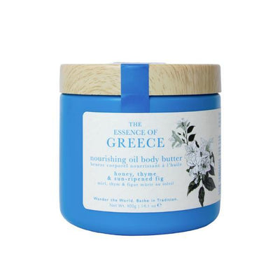 Superdrug Wanderflower Essence of Greece Nourishing Oil Body Butter 400g- Buy online at McGrocer