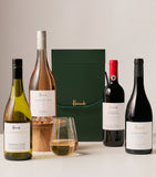 Harrods Wine Lover's Gift Box with four bottles, imported from the UK