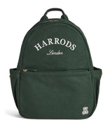 Harrods Harrods Cotton Embroidered Emblem Backpack- Buy online at McGrocer