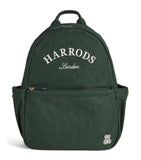 Harrods embroidered emblem cotton backpack, UK version