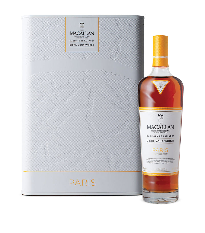 The Macallan single malt Scotch whisky Distil Your World Paris Edition 70cl - British product