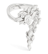 Harrods Yeprem White Gold and Diamond Reign Supreme Ring- Buy online at McGrocer