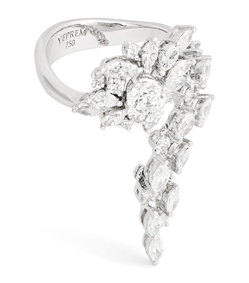 Yeprem white gold diamond ring Reign Supreme - UK version