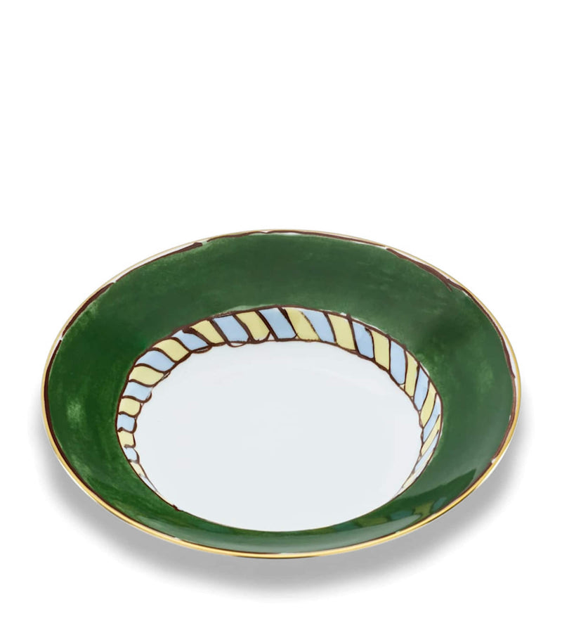 GINORI 1735 Il Viaggio di Nettuno soup plate 24.5cm, UK version