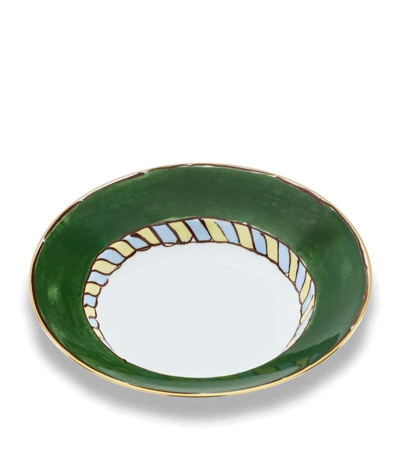 GINORI 1735 Il Viaggio di Nettuno soup plate 24.5cm, UK version