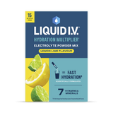 Holland & Barrett Liquid I.V. Lemon Lime Hydration Multiplier Electrolyte Powder Mix, 15 Sachets- Buy online at McGrocer