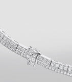 Graff white gold diamond bow necklace, UK version