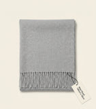 Mulberry muted tone cashmere scarf 195x30cm (British brand)
