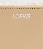 LOEWE leather Knot card holder two-tone calfskin, imported from the UK